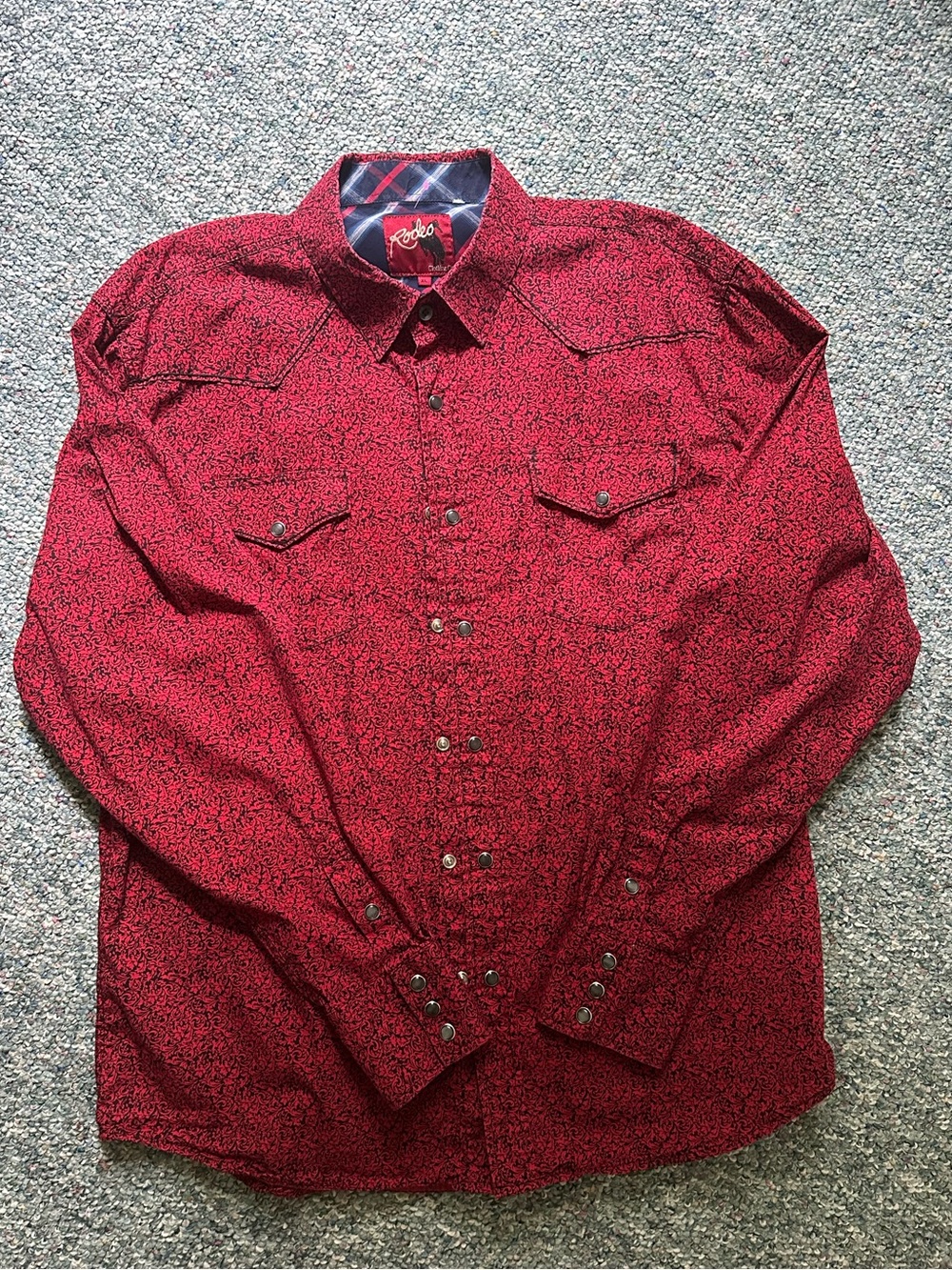 Rodeo Clothing Co Western Button-Up Shirt